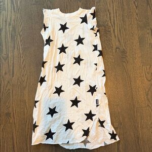 Nununu Star Print Sleeveless Maxi Dress 10-11